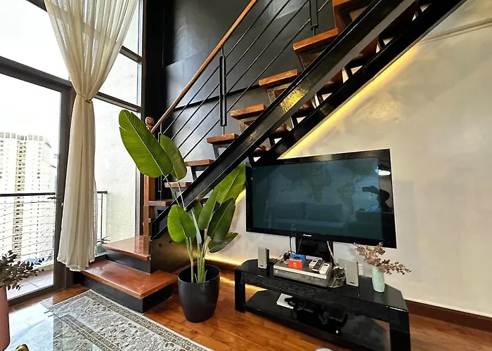 Stylish 100 Sqm 3br Loft Near Greenbelt Makati * Manila