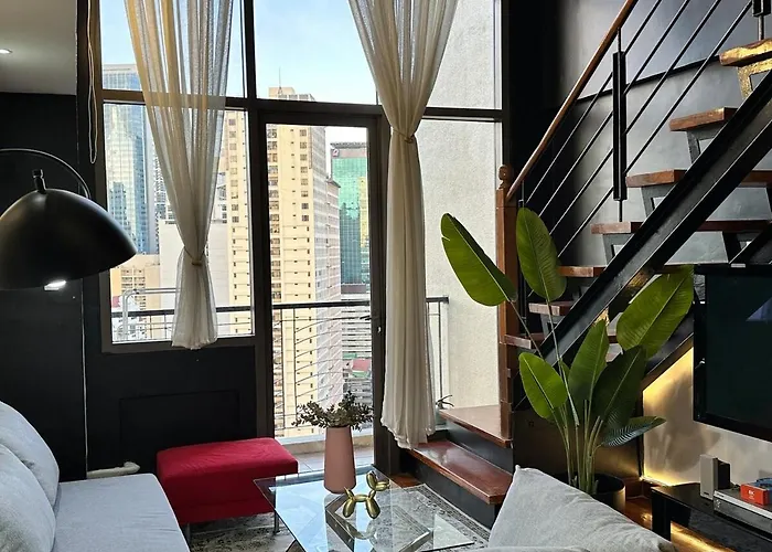 Apartment Stylish 100 Sqm 3br Loft Near Greenbelt Makati