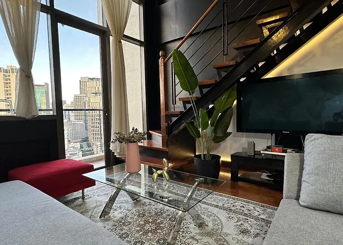 Apartment Stylish 100 Sqm 3br Loft Near Greenbelt Makati *