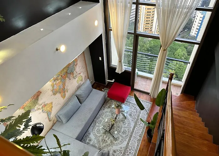 Apartment Stylish 100 Sqm 3br Loft Near Greenbelt Makati Manila