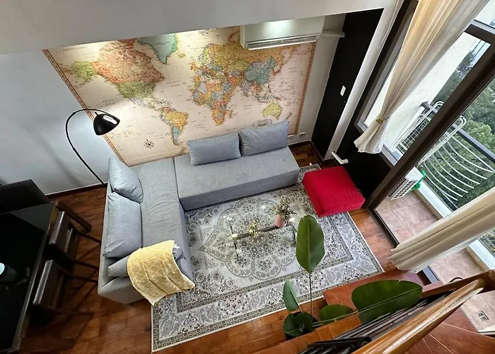 Stylish 100 Sqm 3br Loft Near Greenbelt Makati Apartment *