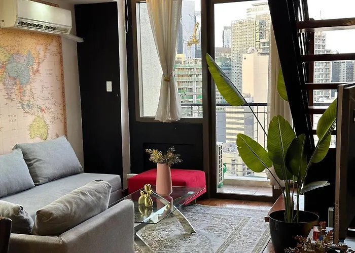 Apartment Stylish 100 Sqm 3br Loft Near Greenbelt Makati Manila