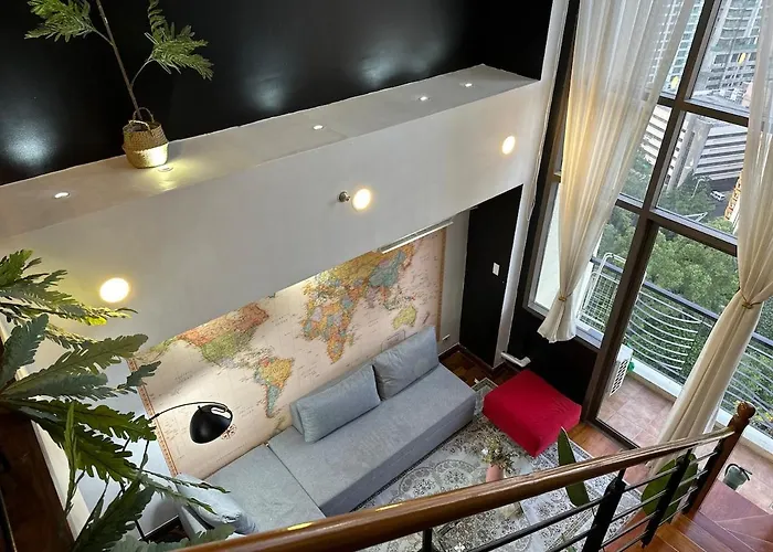Apartment Stylish 100 Sqm 3br Loft Near Greenbelt Makati *