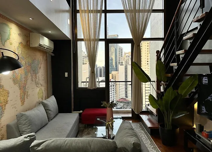 Stylish 100 Sqm 3br Loft Near Greenbelt Makati Manila